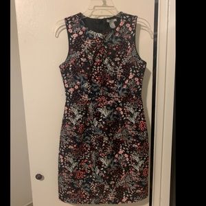 H&M Floral Sheath Dress